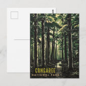 Congaree-Nationalpark Postkarte (Vorne/Hinten)