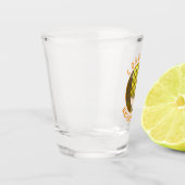 Congaree Nationalpark Retro Distressed Circle Schnapsglas (Links)