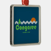 Congaree Nationalpark Retro Ornament Aus Metall (Rechts)