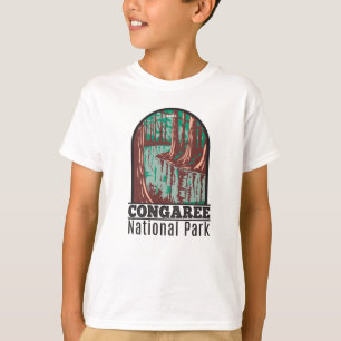 Congaree Nationalpark South Carolina Vintage T-Shi T-Shirt