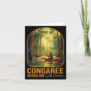 Congaree Nationalpark South Carolina Wandern Karte
