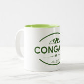 Congaree-Nationalpark Zweifarbige Tasse (Vorderseite Links)