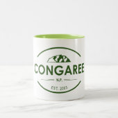 Congaree-Nationalpark Zweifarbige Tasse (Mittel)