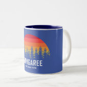 Congaree-Nationalpark Zweifarbige Tasse (VorderseiteRechts)