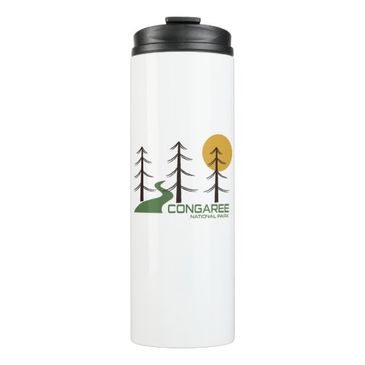 Congaree Nationalparkroute Thermosbecher (Vorderseite)