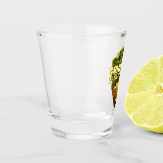 Congaree NP (Pfeilspitzen) Schnapsglas (Links)