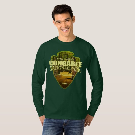 Congaree NP (Pfeilspitzen) T-Shirt (Vorne ganz)