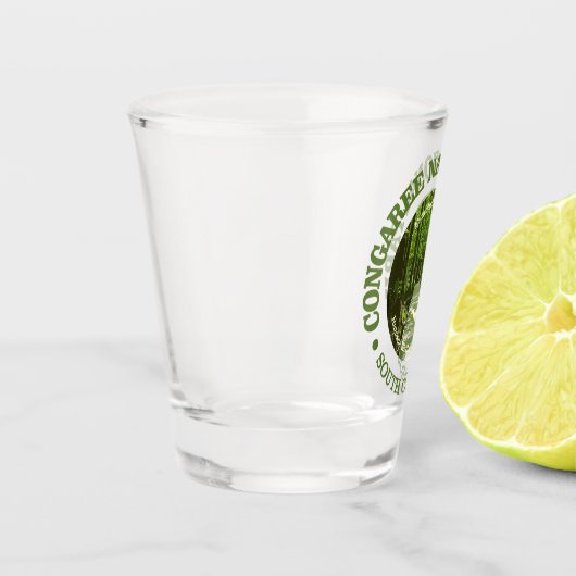 Congaree NP (rd) 2 Schnapsglas (Links)