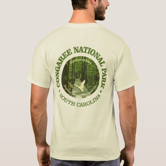 Congaree NP (rd) 2 T-Shirt (Rückseite)