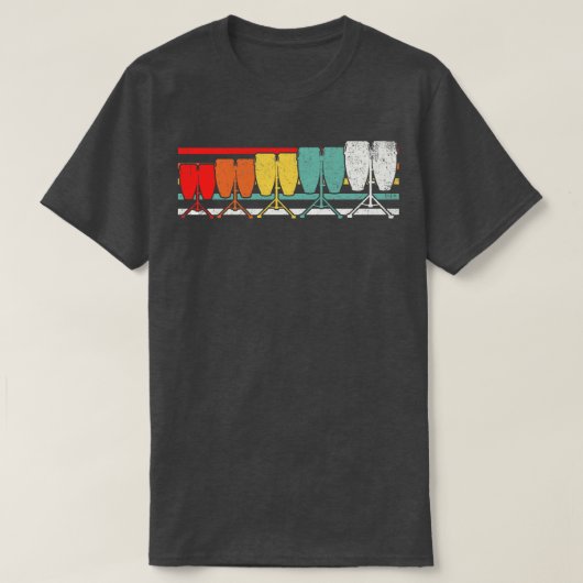 Congas Conga Drum T-Shirt (Design vorne)