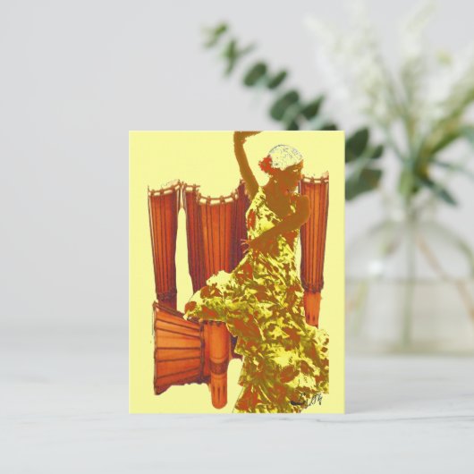 CONGAS PA OCHUN POSTKARTE (Stehend Vorderseite)