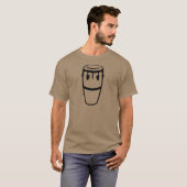Congatrommel T-Shirt (Vorne ganz)
