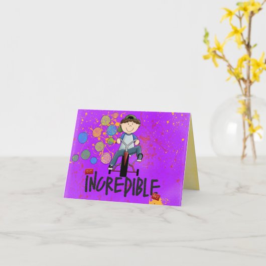 congatulations Adoptionskarte Karte (Gelbe Blume)