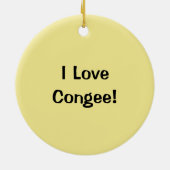 Congee Jook Reisbreimehlsuppen-Schüssel Chinesen Keramikornament (Hinten)