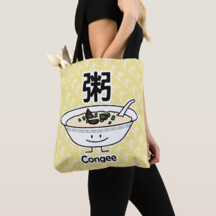 Congee Jook Reisbreimehlsuppen-Schüssel Chinesen Tasche
