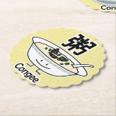Congee Jook Reisbreimehlsuppen-Schüssel Chinesen Untersetzer (angewinkelt)