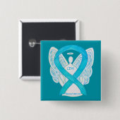 Congenital Diaphragma Hernia CDH Awareness Button (Vorne & Hinten)