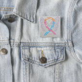 Congenital Diaphragma Hernia CDH Awareness Button (Beispiel)