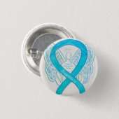 Congenital Diaphragma Hernia CDH Awareness Button (Vorne & Hinten)