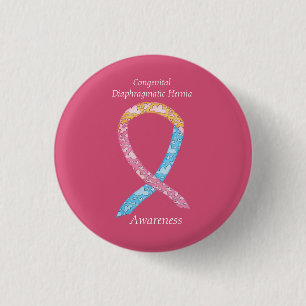 Congenital Diaphragma Hernia CDH Awareness Button