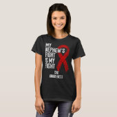 Congenital Heart Defect My Nephew's Fight Is My Fi T-Shirt (Vorne ganz)
