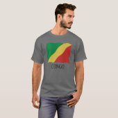Congo Flag T-Shirt (Vorne ganz)