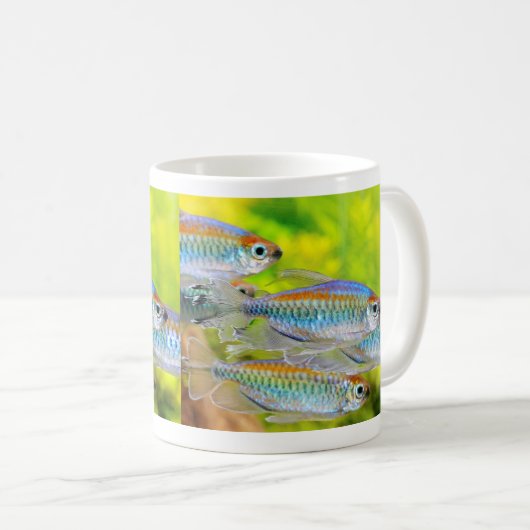 Congo tetra コーヒーマグカップ kaffeetasse (VorderseiteRechts)