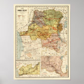 CongoPanoramic MapCongo Poster (Vorne)