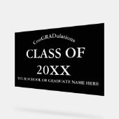 ConGRADulationen Acrylschild (Winkel)