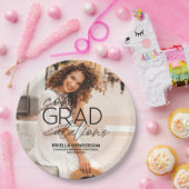 ConGRADulations Abschluss Paper-Teller Pappteller (Party)