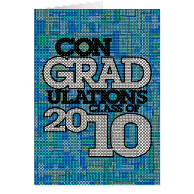 conGRADulations Klasse der 2010 Blau-Karte (Vorne)
