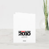 conGRADulations-Klasse der Roten Karte 2010 (Rückseite)