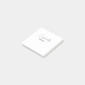Congrats congratulations graduate name date  post-it klebezettel (angewinkelt)