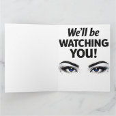 Congrats! Don't forget about us! Dankeskarte (Innenseite)