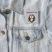 Congrats Dr. Owl Button (Beispiel)