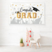 Congrats GRAD banner backdrop graduation (Insitu)