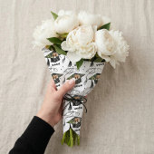 Congrats Grad Cap Photo Personalized Class of 2026 Geschenkpapier