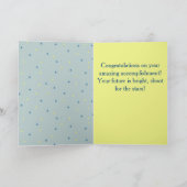 Congrats Grad Pug Karte (Innenseite)