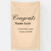 Congrats graduate university name class of 20XX na Banner (Vertikal)