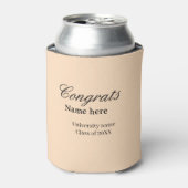 Congrats graduate university name class of 20XX na Dosenkühler (Kanne Vorderseite)