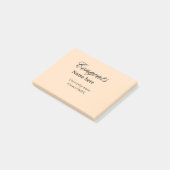 Congrats graduate university name class of 20XX na Post-it Klebezettel (angewinkelt)
