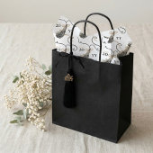 Congrats Graduation Tassel Class of 2026 Elegant  Geschenkpapier Set