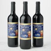 Congrats on Your New Venture: Custom Wine Labels! Weinetikett (Flaschen)