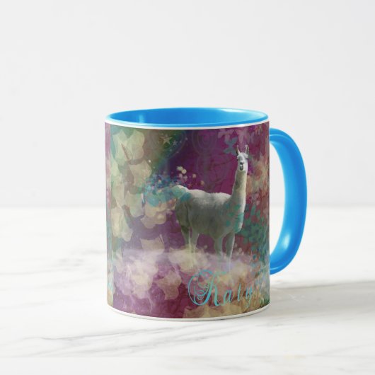 Congratuations Katy - Lama-Blizzard-Tasse Tasse (VorderseiteRechts)