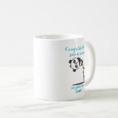 congratulation on new baby kaffeetasse (VorderseiteRechts)