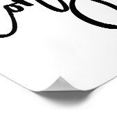 Congratulations 3 Photo Graduation Poster (Ecke)