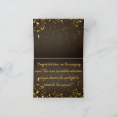 CONGRATULATIONS CARD 1 FEIERTAGSKARTE (Innenseite)