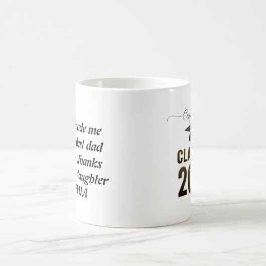 Congratulations class of 2025 kaffeetasse (Mittel)