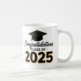 Congratulations class of 2025 kaffeetasse