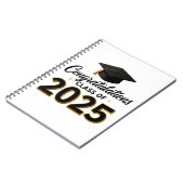 Congratulations Class of 2025 Notizblock (Linke Seite)